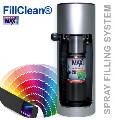 Sistema de enchimento de spray de tinta FillClean®