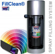 Sistema de enchimento de spray de tinta FillClean®