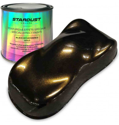 Tinta perolada Black Interference
