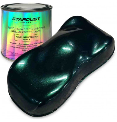 Tinta perolada Black Interference