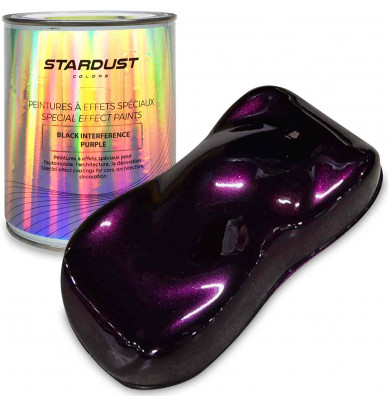 Tinta perolada Black Interference