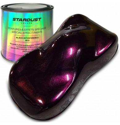 Tinta perolada Black Interference