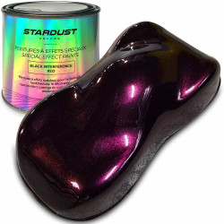 Tinta perolada Black Interference