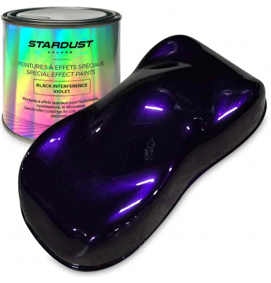 Tinta perolada Black Interference