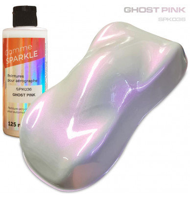 Tintas para aerógrafos cores de interferência GHOST – 9 cores com solventes gama SPARKLE