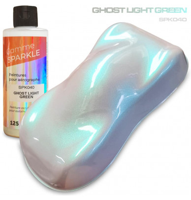 Tintas para aerógrafos cores de interferência GHOST – 9 cores com solventes gama SPARKLE
