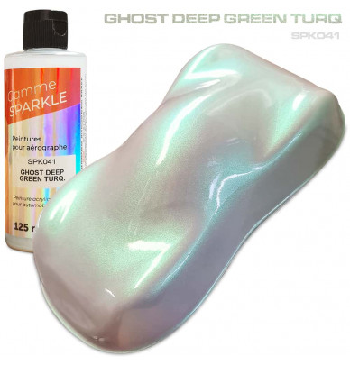 Tintas para aerógrafos cores de interferência GHOST – 9 cores com solventes gama SPARKLE