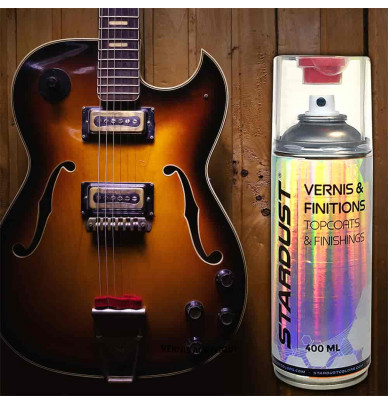 Vernizes para guitarras poliuretanas bicomponentes 2C, nitrocellulosique, acrylique