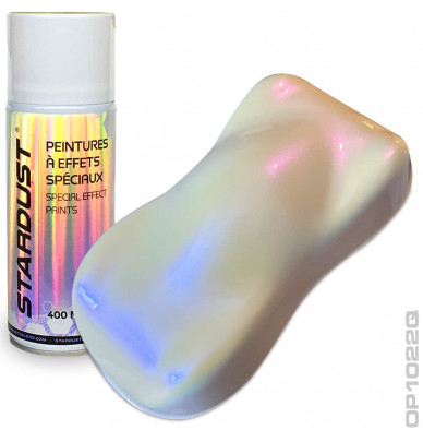 Kit completo de tinta com efeito opalescente para moto