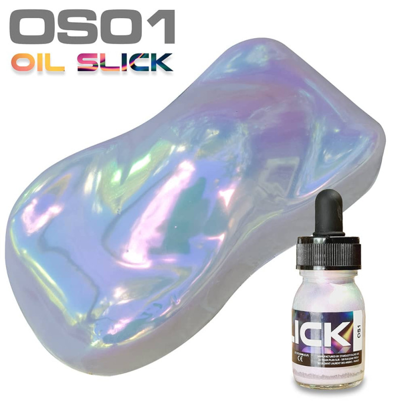 Pátina Oil Slick  - Efeito petróleo