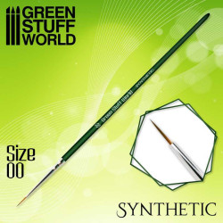 Pincel sintético para modelação de pintura e impressão 3D Gama GREEN SERIES