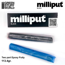Miliput padrão amarelo cinzento ou preto