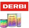 Tintas para motociclos DERBI - Cores do fabricante em verniz à base de solventes