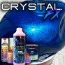 Pinturas de moto com efeito cristalizado - Cristal FX