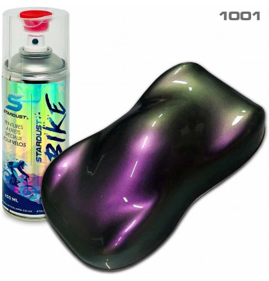 Kit completo para bicicleta – tinta efeito camaleão