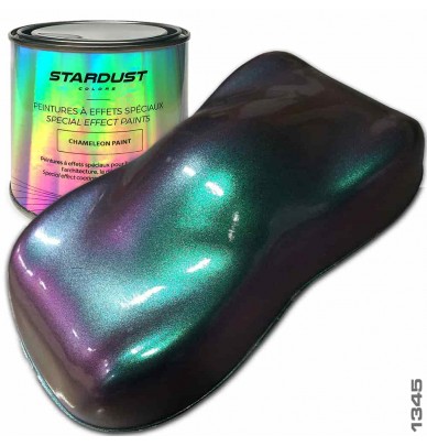 Kit completo para bicicleta – tinta efeito camaleão