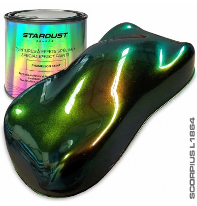 Kit completo para bicicleta – tinta efeito camaleão