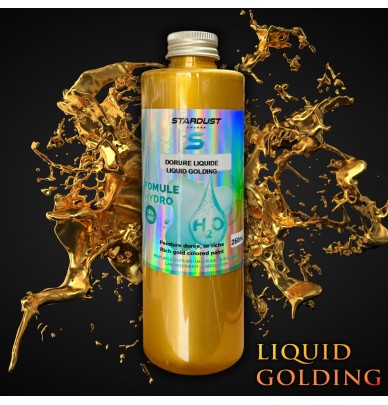 Líquido para dourar – Tinta dourada Ouro Rico
