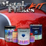 Kit de tinta moto com efeito lantejoulas 