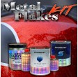 Kit de tinta moto com efeito lantejoulas 