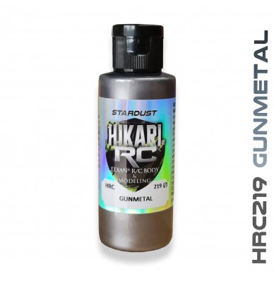 tintas metalizadas e peroladas para modelismo telecomandado sobre lexan HIKARI C/R