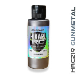 tintas metalizadas e peroladas para modelismo telecomandado sobre lexan HIKARI C/R