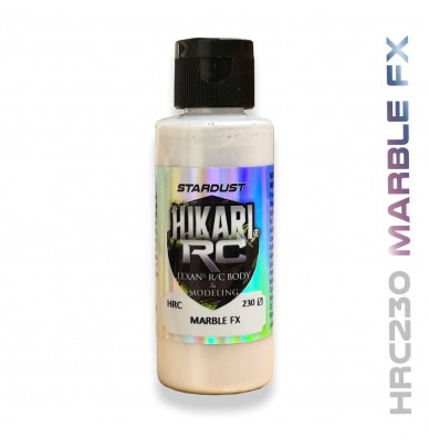 tintas metalizadas e peroladas para modelismo telecomandado sobre lexan HIKARI C/R