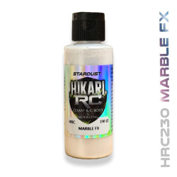 tintas metalizadas e peroladas para modelismo telecomandado sobre lexan HIKARI C/R
