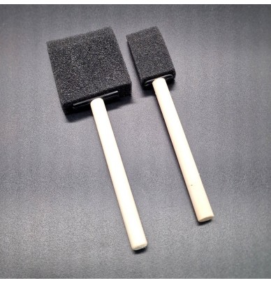 Pincéis de espuma para artes e ofícios - Embalagem de 2 ou 5
