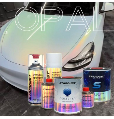 Kit completo de pintura OPAL para uma repintura completa do automóvel