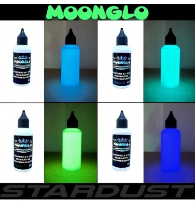 4 x 50ml Set Complet couleurs phosphorescentes