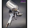 Pistola de pintura W71 400ml 1,3mm com copo rotativo 360°