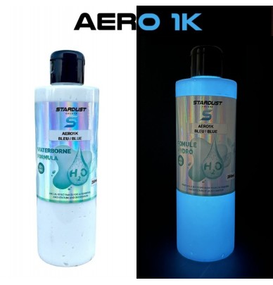 Peinture photoluminescente pour aérographe AQUA