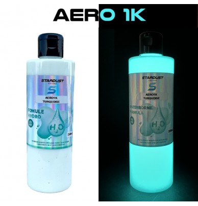 Peinture photoluminescente pour aérographe AQUA