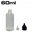 Mini frasco de plástico de 10ml, 15ml ou 60ml
