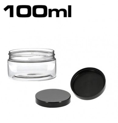 Potes de plástico com tampa de 100ml a 5L