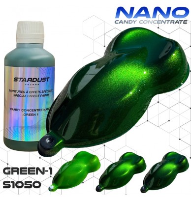 Tintas Candy concentradas Nano para pintura carroçaria – 14 cores resistentes aos UV