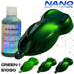 Tintas Candy concentradas Nano para pintura carroçaria – 14 cores resistentes aos UV