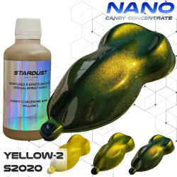 Tintas Candy concentradas Nano para pintura carroçaria – 14 cores resistentes aos UV