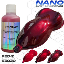 Tintas Candy concentradas Nano para pintura carroçaria – 14 cores resistentes aos UV