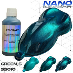 Tintas Candy concentradas Nano para pintura carroçaria – 14 cores resistentes aos UV
