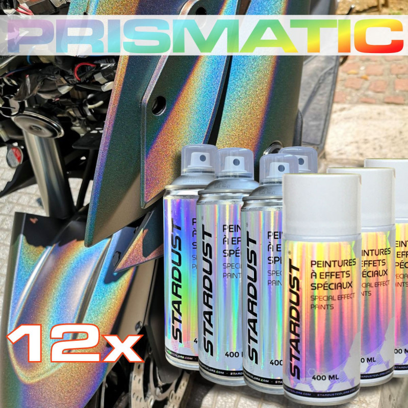 Kit completo de tinta prismática em spray – Efeito holográfico para Scooter