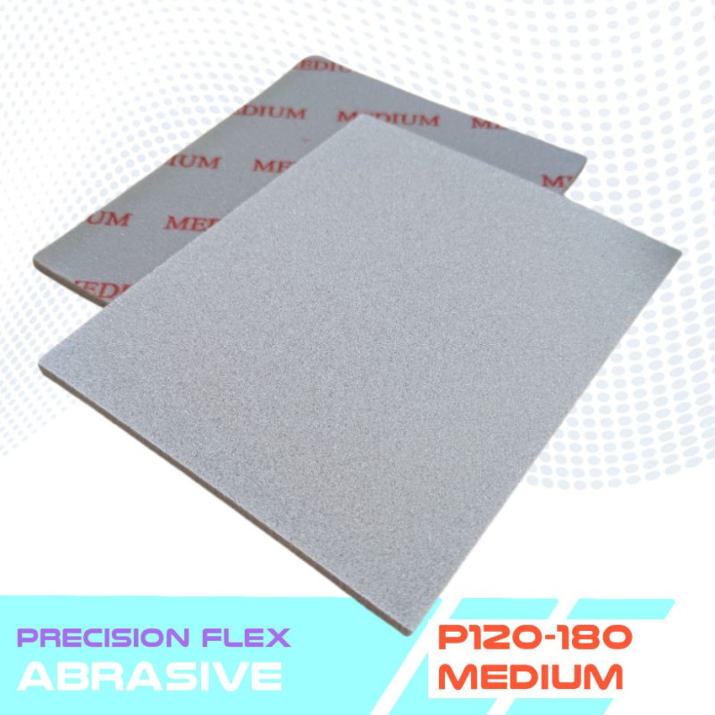 Esponja abrasiva de espuma ultrafina para pintura de carroçarias – P120 a P1500
