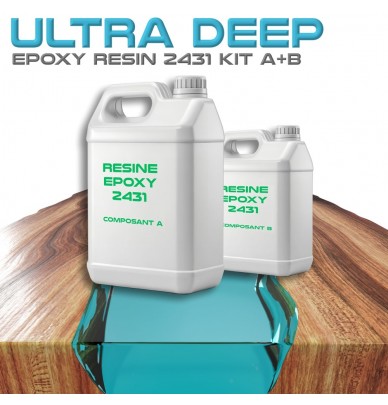 Resinas Epoxy transparentes sem solventes 