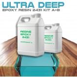 Resina epóxi transparente 2431 ULTRA DEEP STARDUST 1.8kg para fundição espessa