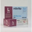Luvas descartáveis em nitrilo (X100)