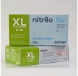 Luvas descartáveis em nitrilo (X100)