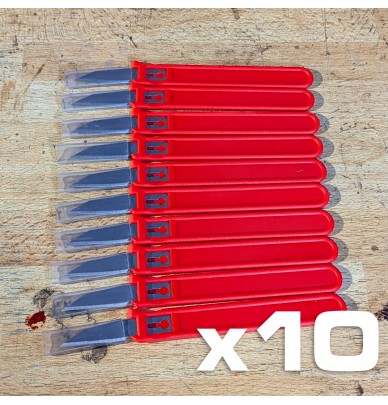 Faca descartável x10