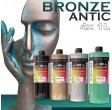 tinta bronze com efeito envelhecido -  kit completo acrílico