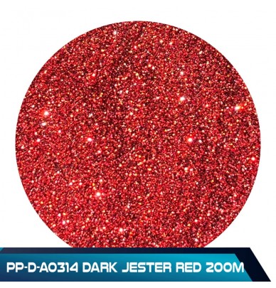 Tinta com lantejoulas